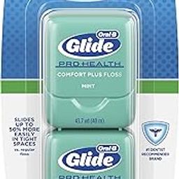 Oral-B Glide Pro-Health Deep Clean Dental Floss, Comfort plus floss, 40 M, Pack of 2-11