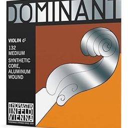 Thomastik-Infeld 1324/4 Dominant Nylon Core Violin D-String, Medium Gauge, 4/4 Scale-45