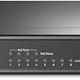TP-Link 8 Port Fast Ethernet 10/100Mbps PoE Switch | 4 PoE Ports @66W | Desktop | Plug & Play | Sturdy Metal w/Shielded Ports | Fanless | Plug and Play | Unmanaged (TL-SF1008P)-7