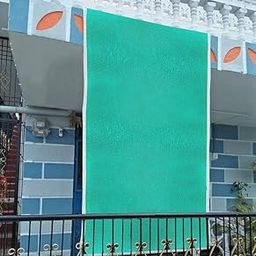 Vrinda'ss Green Net | 75% UV Sun Protection, Garden net, Green House net, Balcony, & Gardening Multipurpose Agro Netting Dark Green Sun Shade Sail Square Canopy -UV Block Fabric (10 ft x 20 ft)-image-45