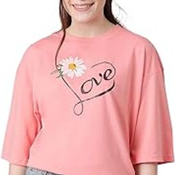 Women’s Basic Cotton Round Neck T-Shirt Soft Solid Tee-image-1