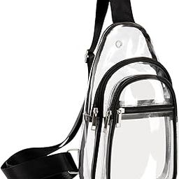 Chest Bags Pvc Transparent Bag For Walking Festival Cycling | Womens Handbags & Bags-1
