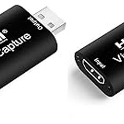 Tobo 4K HDMI to USB Video Capture Card Full HD 1080P 30fps, Record via DSLR, Camcorder, Action Cam for Live Streaming, Compatible with Nintendo Switch, PS4, Xbox One, PC (Pack-2) TD-813HVC-image-89