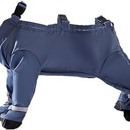UJEAVETTE Pet Supplies- Dog Supplies- Clothing & Shoes- Dog Protective Pants Outdoor Dog Clothes Costume Walking Paws Protection L-picture-13
