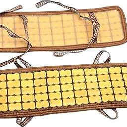 2 Pieces Chair Armrest Cushion Summer Comfortable for Gaming Chair Car Beige-11