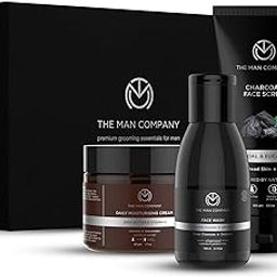 The Man Company Detan Facial Kit - Charcoal Face Wash, Charcoal Scrub, Daily Moisturising Face Cream | Best Detan Care - Pack of 3-image-55