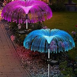 SPIRITUAL HOUSE Solar Outdoor Lights,Cute 7 Colors,Garden Landscape Path Light,Vibrant Waterproof Solar Lights,Pathway Patio Walkway Backyard Front Yard Driveway Decorations pack of 1-image-22