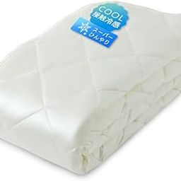 Iris Plaza Summer Bed Pad, Silk Touch Material, Double, Champagne, Cool & Firm, 3 Layer Construction, Non-Slip, Easy to Put On, Keep Cool When Turning and Turning On, Soft Absorbent Cotton Keeps You-image-11