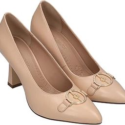 Barletta Women Rose Leather Stelitoes Pumps-image-38
