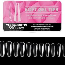 Havilah Nail Plate Scratch-free Ultra-thin Seamless Manicure Nail Plate, Model: 10 Short Coffin-image-51