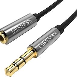 Headphone Extension Cable,3.5mm TRS Male to Female Stereo Extension Cord Adapter,1/8 Male to 1/8 Female Audio Aux Jack Extender for Amplifiers, Guitar, Keyboard Piano, Home Theater,Mixing Console-21