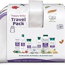 Himalaya Baby Gift Pack (7 Pieces) With Free Maternity Travel Bag| No.1 Doctor Prescribed|Gentle, Safe & Researched For Baby'S Skin & Hair, Liquid-image-8