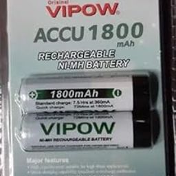 Ni-Mh AA Rechargeable Battery 1800mah 1.2V, 1 Pack of 2 Pieces-image-108