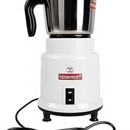 TECH NEST Single Jar Mixer Grinder In White For Kitchen Use | Compact And Stylish Design | Stainless Steel Jar | Powerful Motor | Easy To Clean And Operate-grind211-picture-12