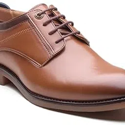 michael angelo Formal Comfortable Derby Shoes for Men-picture-1