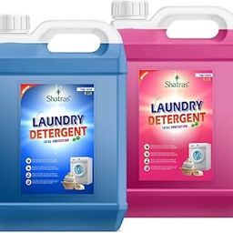 Shatras Laundry Liquid Detergent Hypoallergenic, pH-Neutral Dermatologist-tested, Sensitive Skin-Friendly, Enzyme-Free, Ultra Concentrated EasyDose, Free & Clear-Lavender & PinkLily-12