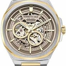 Analog White Dial Men's Stainless Steel Watch-Kcwgl2122303Mn-image-10