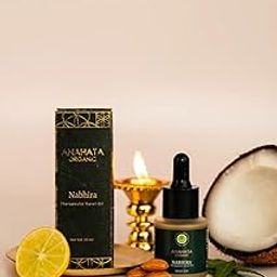 Anahata Nabhira Therapeutic Navel Oil I Contains Neem, Pure Ghee, Lemon, Coconut and almond I Improves skin health | 20 ML-image-49