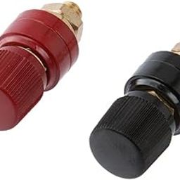 Pinakine® M8 Copper Binding Post Set Bakelite Electrical Insulation 200A Terminal | Consumer Electronics | Tv Video & Home Audio | Audio Cable Plugs & Jacks-22