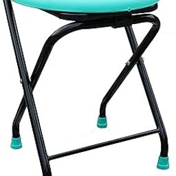 Kds Surgical Foldable bathroom stool Portable bedside commode seat With Back and Hand Rest shower stool for Pregnant Women elders Bathing chair Black Commode Chair/Stool - C Green-image-107