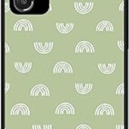 NDCOM for Samsung A35 5G Back Cover | Durable and Stylish Samsung A35 5+G Back Cover Samsung A35 5G Cover | Light Gray Abstract Printed Metal Case-30