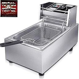 6 Ltr Deep Fryer Machine electric with Copper Heating Element – Electric Fryer for Crispy Fries, Chicken & More, Adjustable Temperature.-picture-0