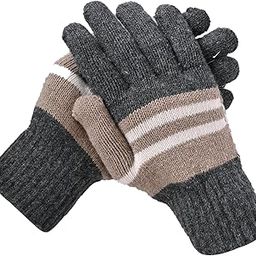 Men's Winter Woollen Gloves For Cold Weather(SGD-5380420-421)-image-34