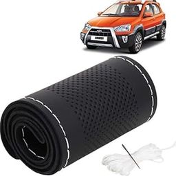 Car Steering Wheel Cover Leather Material for Best Comfort Compatible with Alto 800, Alto K10, WagonR-image-63