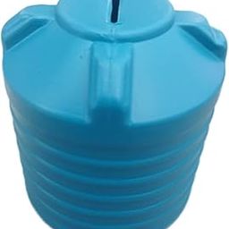 DAILY VRK One Time Use - Tank Shaped Coin Box/Money Saving Bank/Money Piggy Bank Storage Container/Plastic Coin Bank/Gullak for Money Bank (Multicolor) (1)-23