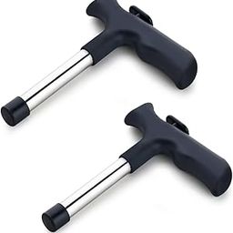 SignoraWare Coconut Opener, Set of 2|Stainless Steel Drill Cutter with Cleaner Stick|Coconut Tool| Effortless Quick & Clean Coconut water Extraction|Easy 3 Steps process|Multicolor-picture-31