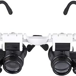 DEARMAMY Practical Head Magnifier Led Light Lenses for Jewelry Watch Repair Reading and Construction-image-7