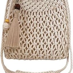 Cotton Handmade Shoulder Bag For Shopping Gift Office Makeup Handbag With Handle Macrame Trandy Sling Bag Envelope For Womens and Girls OFF WHITE-image-28