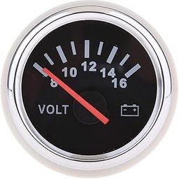 Enakshi® 9-32V Marine Boat Battery Electrical Car Truck Voltmeter Gauge 52mm/2" N2|Parts & Accessories | Boat Parts | Electronics & Navigation | Other Electronics & Navigation-picture-6