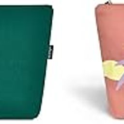 EcoRight Makeup Pouch for Girls, Canvas Cosmetic Pouch for Women, Small Pouches for Women with Waterproof Recycled Lining-image-49