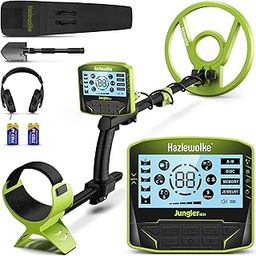 Hazlewolke Metal Detector for Adults, 5 Professional Mode with Higher Accuracy 10” Waterproof Coil for Gold Detecting-26