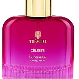 TRÉVITO Celeste, Long Lasting Perfume for Women I Luxury EDP 100ml I Wear & Casual Date I Oriental Chypre Charming Fragrance I Pear, Rose, Lily of the Valley, Vanila, Sandalwood & Musk-image-96