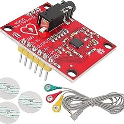 ECG Measurement Pulse Heart Rate Sensor Module Kit-image-25