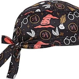 Associated Uniforms Printed Satin Scrub Cap Unisex with Sweat Band-image-32