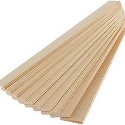 BNF®4x10x Unfinished Wood Wooden Rectangular Plaque Board for Modelling Material 300mm|Crafts | Multi-Purpose Craft Supplies | Crafting Pieces | Wooden Pieces-80