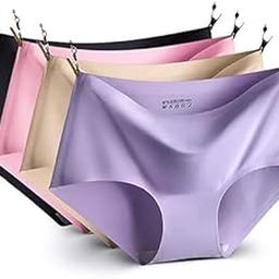 Women's No Show Seamless Underwear, Amazing Stretch & No Panty Lines, Available in S to 3XL (Color May Vary)-image-6