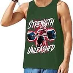 Regular Fit Men's Cotton Printed Vest-picture-12