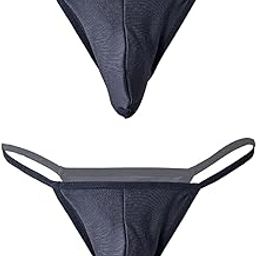 Men's Microfiber Thongs Underwear-image-2