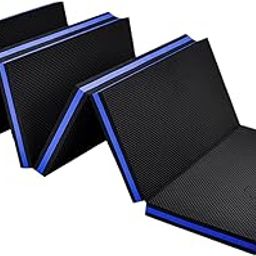 CALANDIS™ Foldable Thick EVA Mechanics Floor Mat Exercise Mat for DIY Jobs Comfortable Blue Black-image-20