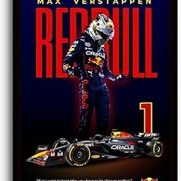 Max Verstappen Poster Redbull F1 Poster | Framed Red Bull F1 Car A4 Sized (31 x 23 cm) | Max Verstappen Posters | Redbull Car Frame for Wall, Gift for Boys, Formula 1 Frames | Formula 1 Frame-image-20
