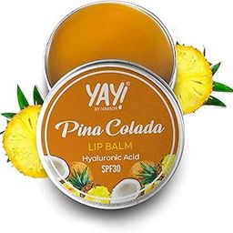 Yay! By Nimson Pina Colada Lip Balm, With Hyaluronic Acid with SPF 30, For Nourished & Healed Lips, Protects from Sun Damage, For Men and Women - 50g-picture-13