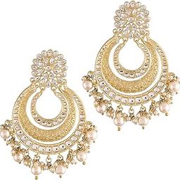 Traditional Indian Ethnic Earrings Jwellery Set Gift for Women-image-92