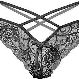 Woman's Nylon & Cotton Thong Panties (Pack of 1)-image-5