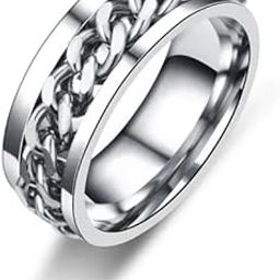 Anti Tarnish Runic Stainless Steel Finger Ring for Men | Stylish Durable Jewellery Accessories | Rings for Man | Minimal Jewelry | Birthday Gift for Boys (Size - 11)-image-90