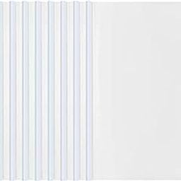 Amazon Brand – Umi A4 Shining Report Sliding Bar Stick | Strip File Folder for A4 Paper Matt Finish Transparent 10pc-picture-23