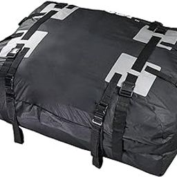 CALANDIS™ 15 Cubic Feet Car Rooftop Bag Waterproof Carrier Bag Waterproof Rooftop Carrier Bag | Racks | Exterior | Car Truck Parts-picture-25